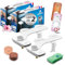 Lot de 2 Toilette Japonaise - Kit Complet WC Installation Facile - Marque Française - Personnalisable - Bidet Japonais Compact - Hygiénique, Ecologique, Economique - Douchette Moderne