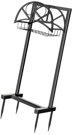 kowaku Porta Tubo da Giardino in Ferro per Attrezzature per L'irrigazione E