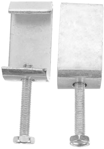 iplusmile 2Pezzi C in Acciaio Inossidabile per Tubazioni e Lavori Falegnameria Resistente per Duct Flange e Strumento Pratico e Compatto per Metalworking e Woodworking
