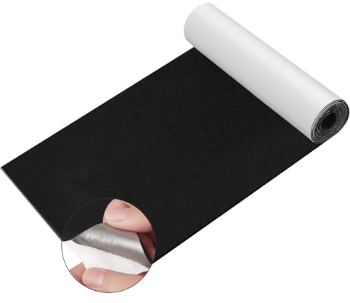 Filz Selbstklebend 3mm 32 x 250 cm Klebefilz Selbstklebend Schwarz