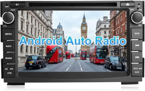 Radio Android de 7 Pulgadas para Kia Ceed 2010-2012 Venga 2010-2016 con Pantalla estéreo Carplay Mirror Link, Radio FM, Reproductor de CD, navegador GPS [2 GB de RAM + 16 GB de ROM]