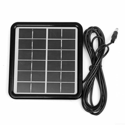 Módulo fotovoltaico portátil de panel solar policristalino de 2 W 6 V para viajes y carga de dispositivos