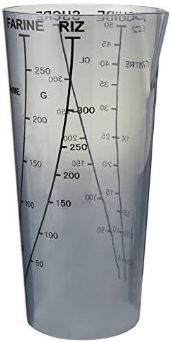 Deglon 9915800-V Verre Doseur Plastique 1/4 L