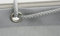 Floracord 12-90-30-07 Hochwertige Balkonumrandung aus Polyesterstoff 90 x 300 cm mit Zubehör montagefertig, silbergrau, Grau