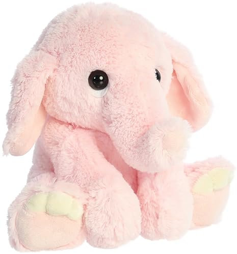 Aurora 0 monde Lil Benny phant/rose en peluche