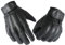 TacFirst SECURITY Quarzhandschuhe H004, schnitthemmende Quarz-Sand echtleder Security Handschuhe, Schwarz, XS
