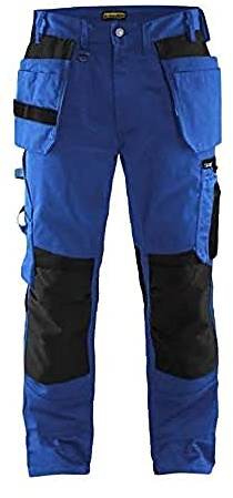 Blakläder 155518608599C46 Handwerker Bundhose Größe in kornblau/schwarz, C46