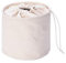 YONBEN Hoher Geldbörsen-Organizer-Einsatz für Damen, Segeltuch, rund, Handtaschen-Organizer, runde Kosmetiktasche, Eimer, Make-up-Tasche (Beige, L)