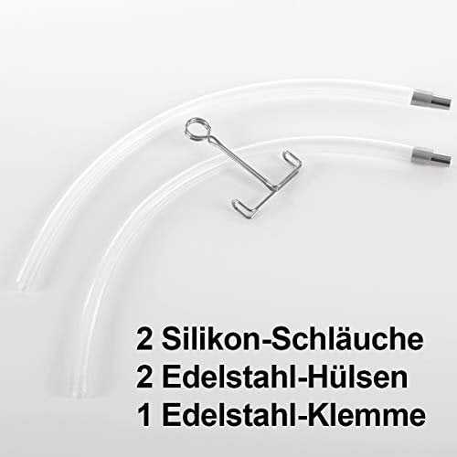 2 pezzi Torrex® 30700 Spremiagrumi a vapore Sostituzione tubo flessibile Set di riempimento - Doppio pacco in set - alimentare e resistente alla temperatura
