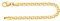 EDELIND Feines Armband Damen Herren 585 Echt Gold 2,9mm Zwillingspanzerkette Gelbgold Armkette Länge 18cm Goldarmband mit Geschenk Box Made in Germany