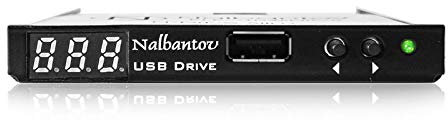Nalbantov N-Drive Slim USB-Diskettenlaufwerk-Emulator für Yamaha MX100II, DKC100R, HQ300SX, PPG100R, HQ100SX