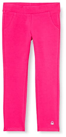 United Colors of Benetton (Z6ERJ) Leggings 3CY4I0893, Fucsia 2L3, XXS Bambina
