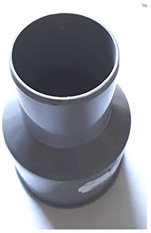 Marley HTUG Anschluss Gussrohr DN50 x Ø 72x116 mm, Polypropylen heißwasserbeständig, staubgrau