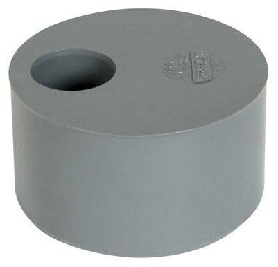 NICOLL - Tampon de réduction incorporée PVC mâle 100 mm, Femelle 32 mm. - NICTAR10032