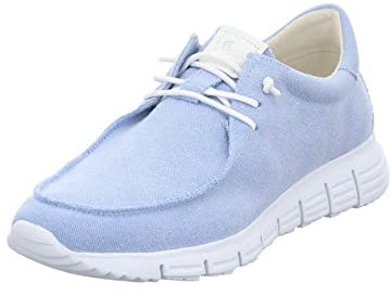 Sioux Damen Schnürhalbschuhe Mokrunner Schnürschuh Textil Freizeit Sport Schuhe Uni rosa Textil leicht