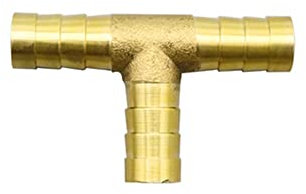 ezqnirk Raccordi per Tubi con Tubo da 1 PCS per Tubi a Barb di Barbone,T 3 Way,8mm