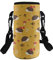 COEQINE Sac de Transport Isotherme en néoprène pour Bouteille d'eau,Motif hérisson,Champignon,bandoulière réglable pour Adultes,Enfants,Marche,randonnée,Acier Inoxydable et Bouteille en Plastique
