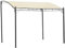 Keketa Gazebo Pergola da Sole Esterna Patio Ombra Gazebo Giardino Tela Materiale Impermeabile e Ombreggiante 3mx2.5m