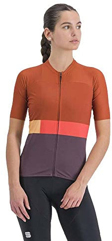 Sportful 1123019-623 SNAP W JRS Damen Sweatshirt Huckleberry CAYENNA RED S