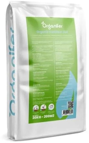 Estiércol De Vaca Pellets (20 Kg - 200 M2) - Estiércol De Vaca - Pellets De Estiércol - Aditivo Para El Suelo - Granulado De Estiércol De Vaca Seco - Aditivo Para Harina De Lava - Organifer