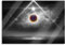 Pixxprint Glasbild, Wandbild aus Echtglas, Science Fiction Collage Planeten im Weltraum B&W Detail, 60x40 cm, inkl. Aufhängung und Abstandshalter