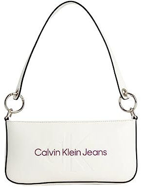 Calvin Klein CKJ Sculpted Shoulder Pouch Ivory