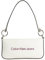 Calvin Klein CKJ Sculpted Shoulder Pouch Ivory