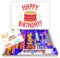 Heavenly Boxes Deluxe Happy Birthday Chocolate Box for Men & Women - Assorted Letterbox Gift Set with Full-Sized Favourites for Her & Him