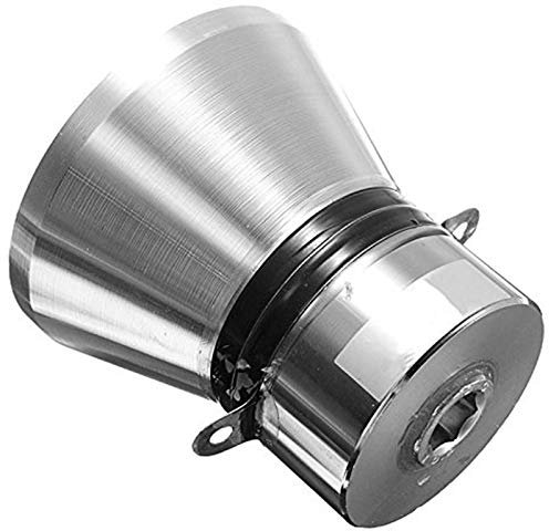 Casstad Limpiador de Transductor PiezoeléCtrico UltrasóNico 100W 28KHz Componentes AcúSticos Plateados