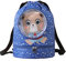 NLAND Sportivo Zaino con Coulisse Impermeabile Bambini Grande Borsa da Palestra Zaino da Nuoto Sacca Sportiva con Portascarpe per Ragazzi Ragazze (Blu)