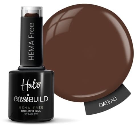 Halo EasiBuild Vegan Brush On Builder Gel - Gateau 8ml (N3030)