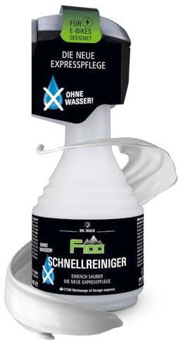DR. WACK F100 Fahrrad Schnellreiniger 500 ml - Schnelle Reinigung & Pflege für zwischendurch - Fahrradreiniger mit Farbauffrischungseffekt - für alle Fahrräder - Hochwertige Fahrradpflege