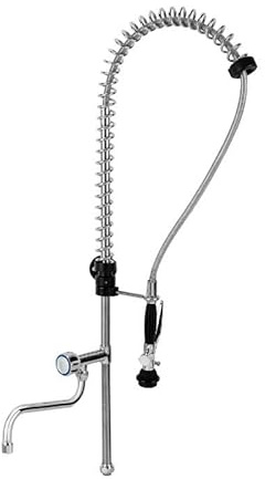 Dynasteel Douchette Vaisselle avec Mitigeur Monotrou avec Col de Cygne