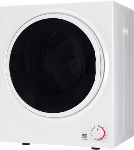 LEADZM Mini Wäschetrockner Elektrischer Trockner Ablufttrockner 2,5KG,33L,850W,3 Trocknungsmodi