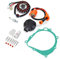 QILINGS Motorrad Stator Spule Für Suzuki Für Quadsport Z400 Für LTZ 400 Für LTZ400 2003-2008 32101-07G00 Stator Regler Zündspule Zündkerze Dichtung Kit Stator Zündspule