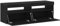 vidaXL LED TV-Schrank Schwarz Eiche 120x35x40 cm Holzwerkstoff