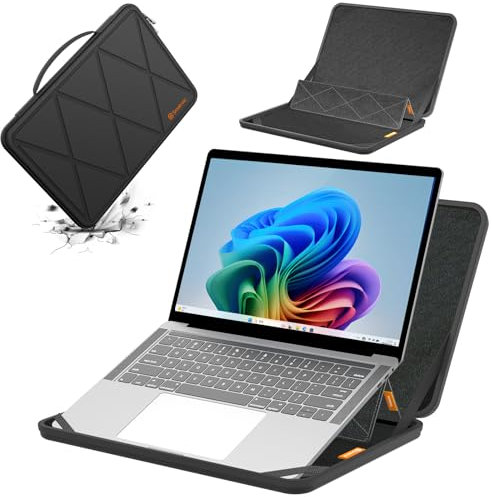 Smatree MS35 Hard Protective Sleeve Case with Stand Compatible for 13.8 inch Microsoft Surface Laptop Copilot+PC, Microsoft Surface Laptop 7, for 13.3 inch DELL Latitude 7340 or 2-in-1 Bag