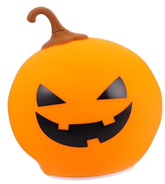 Operitacx Luz De Noche De Calabaza Diseño De Cartoon Colores Vibrantes Para Habitación Escritorio