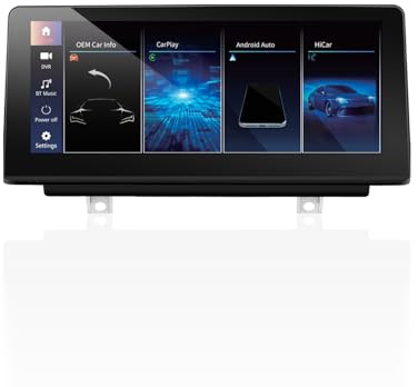 10.25 Linux OS Nachrüstung Carplay Touchscreen für BMW 1s 2s 3s 4s F30 F31 F32 F33 F34 F35 F36 F20 F21 F22 (2012-2016) NBT CIC UI 6pin Wired&Wireless Android Auto Autoradio(Left-Hand Drive)