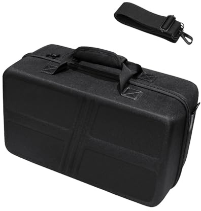 Tsophreniq Leichte Aufbewahrungstasche mit geräumigen Fächern, wasserdichte Reisetasche, stoßfeste Tragetasche, großer Platz für P5-Tragetasche