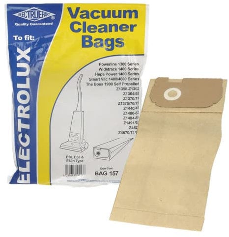 Electruepart Vacuum Cleaner Bags for Electrolux E50, E60, E60N Type Powerline Widetrack