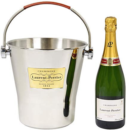 Vintage Marque Laurent Perrier Champagne 75cl with Branded Ice Bucket, G0586vm