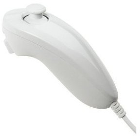 wikson electronics® weiß Nunchuck Nunchuk Game Controller für Nintendo Wii 12 Monate Garantie