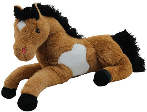Sweety Toys 5840 Pferd Plüschtier 53 cm mit Schweif 70 cm Kuscheltier