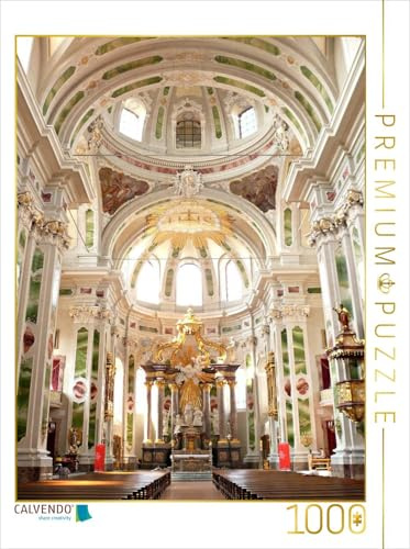 Puzzle · Altar der Jesuitenkirche, Mannheim/Deutschland | 1000 Teile · Lege-Größe 64 × 48 cm · CALVENDO Puzzle