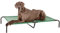 Amazon Basics Kühlendes erhöhtes Hund Haustierbett, Grün, Größe XL, L 153 x B 94 x H 23 cm