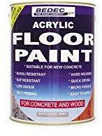 Bedec Acrylic Water Based Floor Paint Tile Red 2.5 Litre