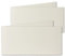 25x DIN Lang Vintage Faltkarten, Büttenpapier, 100 x 210 mm - quer-doppelt, Natur-Weiß 240 g/m² - Vellum Oberfläche - Karten aus Büttenpapier