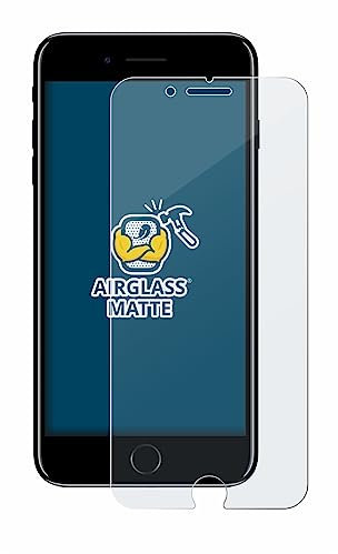 brotect Anti-Glare Glass Screen Protector Matte compatible with Apple iPhone 7 Plus / 8 Plus - Anti-Scratch 9H Protection Film