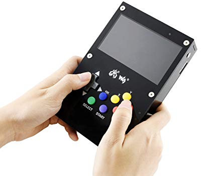 Waveshare GamePi43 Accessories Add-ons for Raspberry Pi to Build Portable Retro Video Game Console 4.3inch 800×480 Pixels IPS Display Compatible with Raspberry Pi B+/2B/3B/3B+